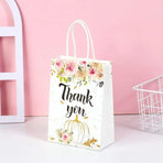 30pcs Printed Gift Bags Holiday Packaging Tote Gift Bags for Christmas Party