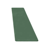 44x120cm Non-Slip Waterproof Kitchen Door Mat Home Floor Rug Carpet Anti-Oil Easy Clean - Green - Low Angle