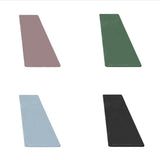 44x150cm Non-Slip Waterproof Kitchen Door Mat Floor Rug Carpet Anti-Oil Easy Clean - Green - Front View