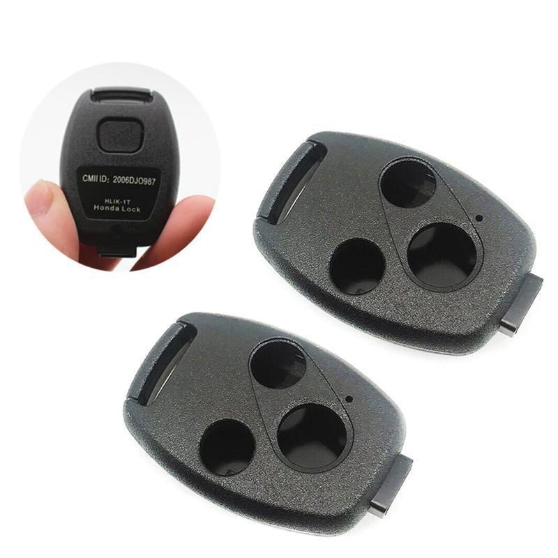 Car 3-Button Key Remote Case Shell Fob For Honda Civic Accord CRV Integra Legend