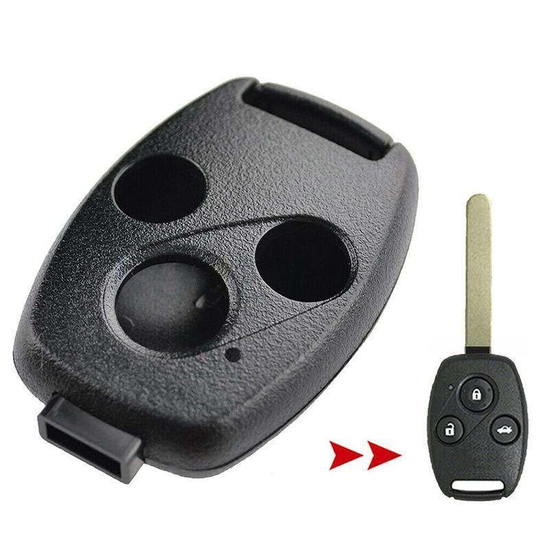 Car 3-Button Key Remote Case Shell Fob For Honda Civic Accord CRV Integra Legend