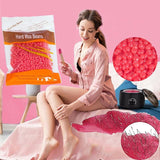 300G Hard Wax Bean No Strip No Pain Hot Film Body Waxing Hair Removal Depilatory