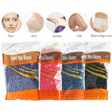 300G Hard Wax Bean No Strip No Pain Hot Film Body Waxing Hair Removal Depilatory