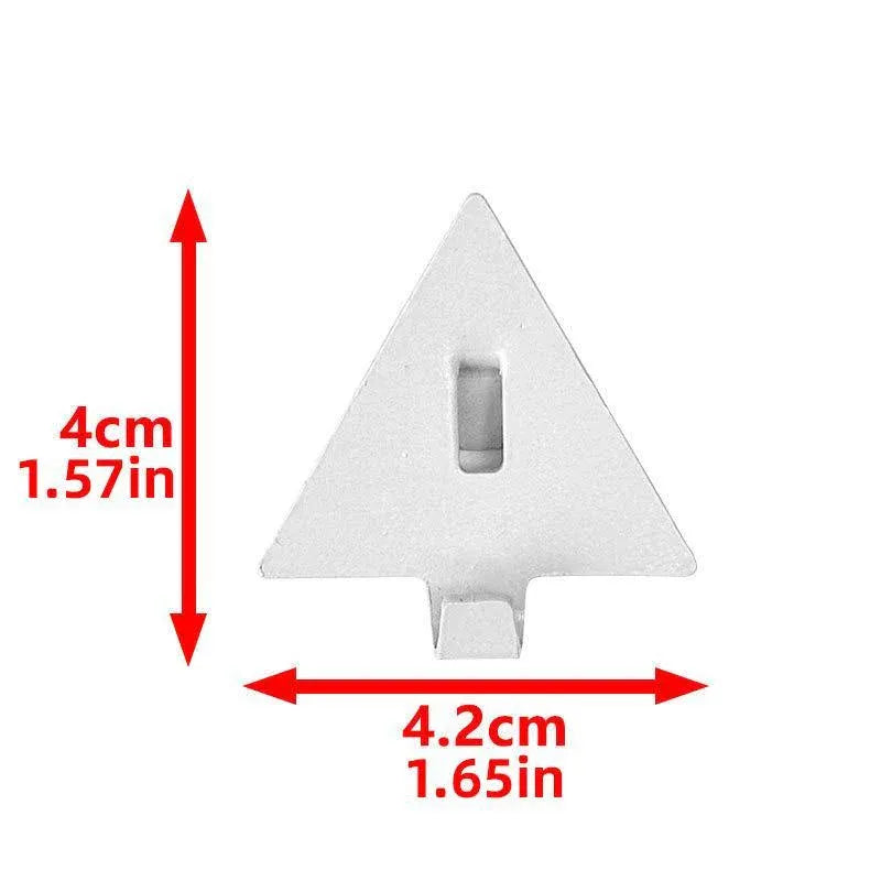 5pcs Pegboard Hooks Storage Accessories Organizing Tools Wall Hanging Solutions