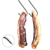 10PCS Steel S Meat Hooks for Beef Pork Lamb Roast Duck BBQ Grill Oven Hanging - L - Extra Image