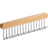 Multifunctional Household Hanger Wall Mounted Clothes Drying Rack Space Saver - Front View