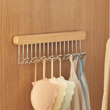 Multifunctional Household Hanger Wall Mounted Clothes Drying Rack Space Saver
