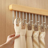 Multifunctional Household Hanger Wall Mounted Clothes Drying Rack Space Saver - 45-Degree Angle