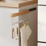 Multifunctional Household Hanger Wall Mounted Clothes Drying Rack Space Saver - Extra Image