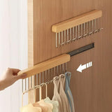 Multifunctional Household Hanger Wall Mounted Clothes Drying Rack Space Saver