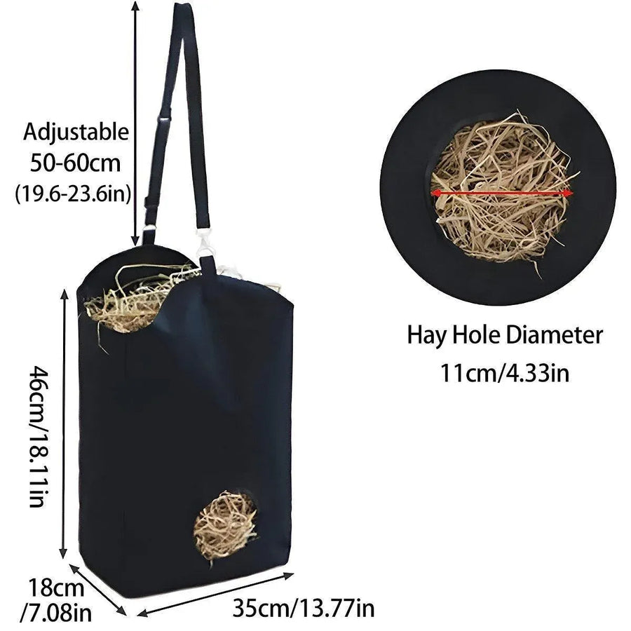 1 Slow Feed Hay Bag for Horses