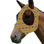 Mosquito Proof Horse Mask Printed Head Cover Large Size Protective for Outdoor - Green