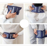 Reusable Hot and Cold Gel Pack 230x130mm Microwave and Freezer Safe - Top-Down View