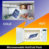 Reusable Hot and Cold Gel Pack 230x130mm Microwave and Freezer Safe - Close-Up Angle