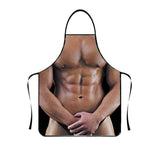Funny Adult Men Women Novelty Aprons Party Game Cooking Kitchen BBQ Baking - Hot Pants Girl - Low Angle
