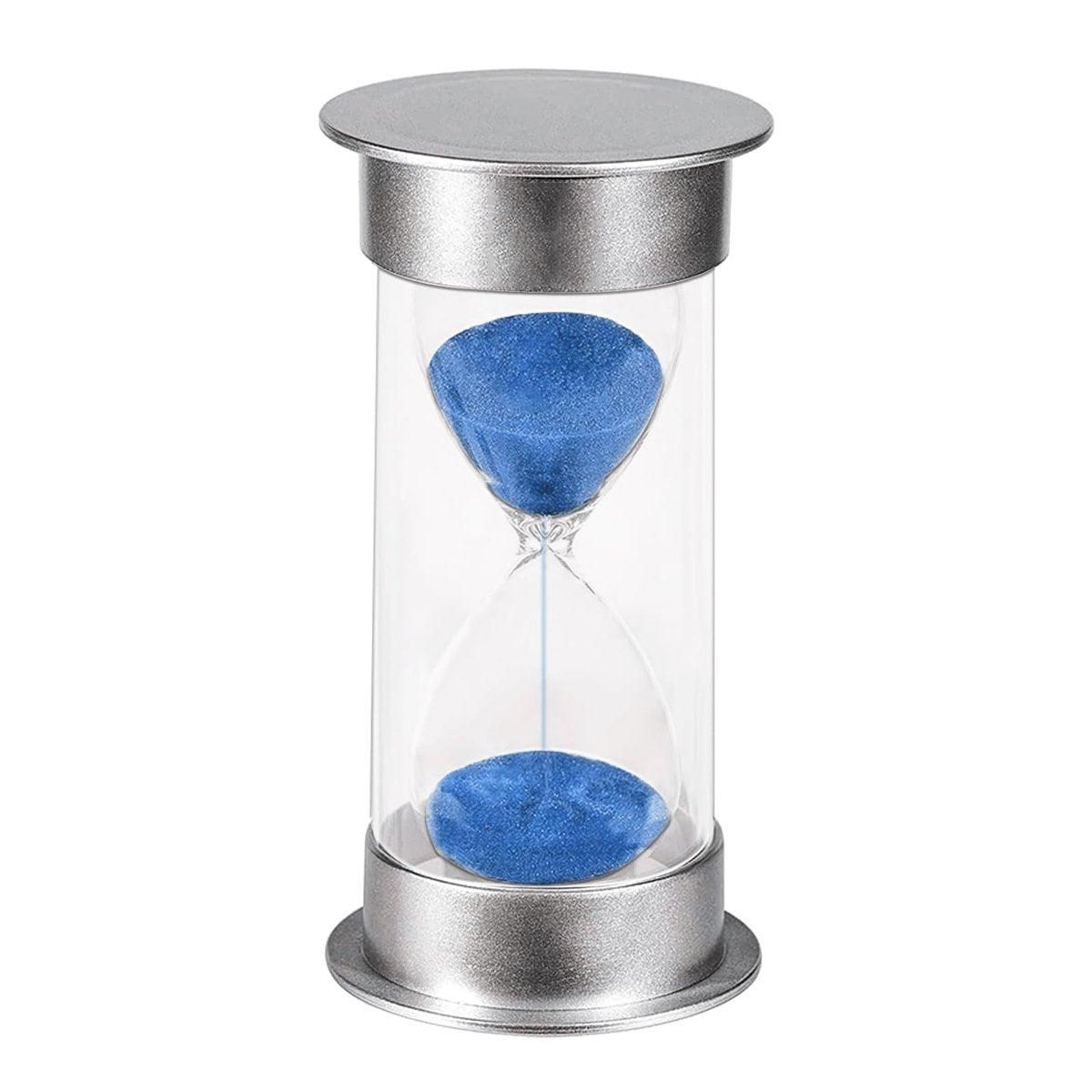 10/15/30 Minute Hourglass Timer Sand Timer for Home Office and Classroom Use - Sky Blue-10min