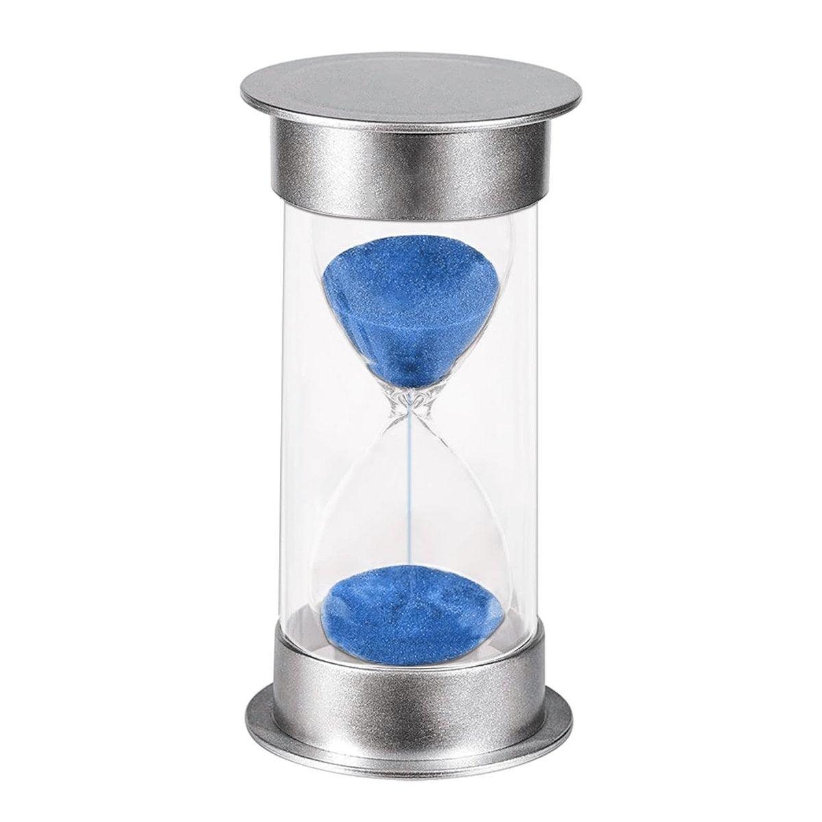 10/15/30 Minute Hourglass Timer Sand Timer for Home Office and Classroom Use - Sky Blue-15min