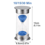 10/15/30 Minute Hourglass Timer Sand Timer for Home Office and Classroom Use - Sky Blue-30min