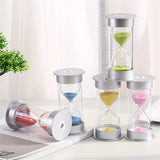 10/15/30 Minute Hourglass Timer Sand Timer for Home Office and Classroom Use - Pink-10min