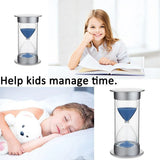 10/15/30 Minute Hourglass Timer Sand Timer for Home Office and Classroom Use - Yellow-10min - Extra Image