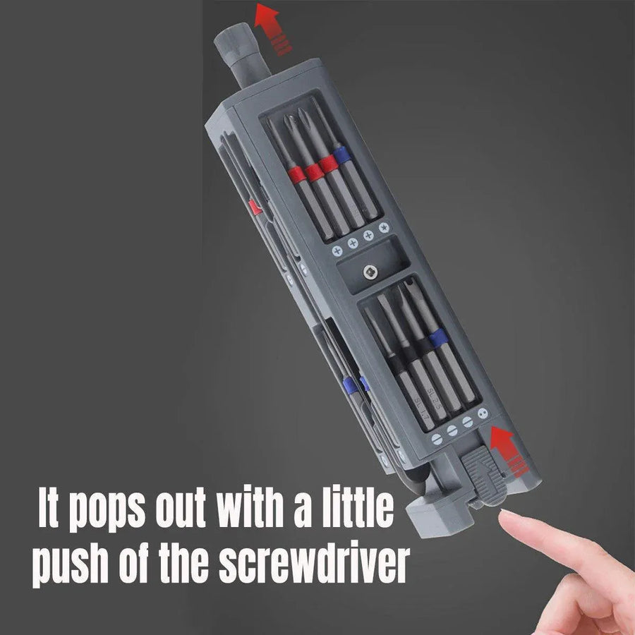 Multi-use Magnetic Precision Screwdriver Set Quick Change 31 in 1 Household Tool