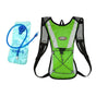 Hydration Pack Backpack Bag with 2L Water Bladder for Hiking Camping Cycling Running - Green