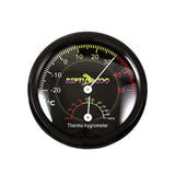 Reptile Thermometer Hygrometer for Terrariums Lizard Snake Tortoise Frog Habitat - Front View