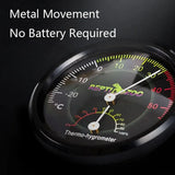 Reptile Thermometer Hygrometer for Terrariums Lizard Snake Tortoise Frog Habitat - Top-Down View