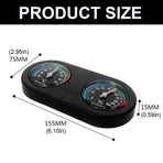 Digital Temperature Humidity Monitor for Reptile Turtle Lizard Spider Tank