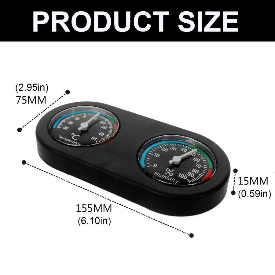 Digital Temperature Humidity Monitor for Reptile Turtle Lizard Spider Tank