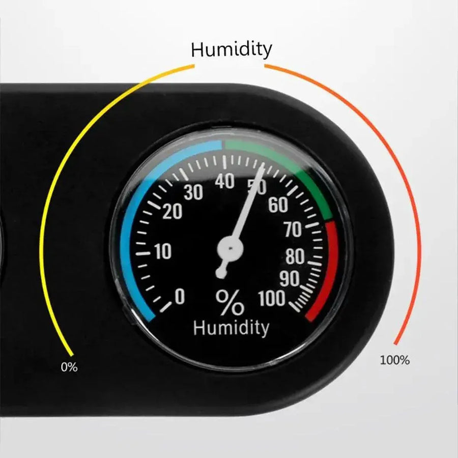 Digital Temperature Humidity Monitor for Reptile Turtle Lizard Spider Tank