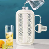 Portable Ice Hockey Pot Ice Cube Tray Water Bottle Clear Household Ice Maker - Extra Image