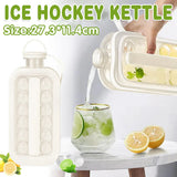 Portable Ice Hockey Pot Ice Cube Tray Water Bottle Clear Household Ice Maker - Extra Image