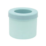 Silicone Ice Cube Tray Mould Ice Box Compartment Bucket for Easy Ice Making - Blue