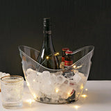 2PCS Transparent 3.5L Ice Bucket Large Capacity Wine Beer Cooler Picnic Basket - Extra Image