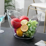 2PCS Transparent 3.5L Ice Bucket Large Capacity Wine Beer Cooler Picnic Basket - Extra Image