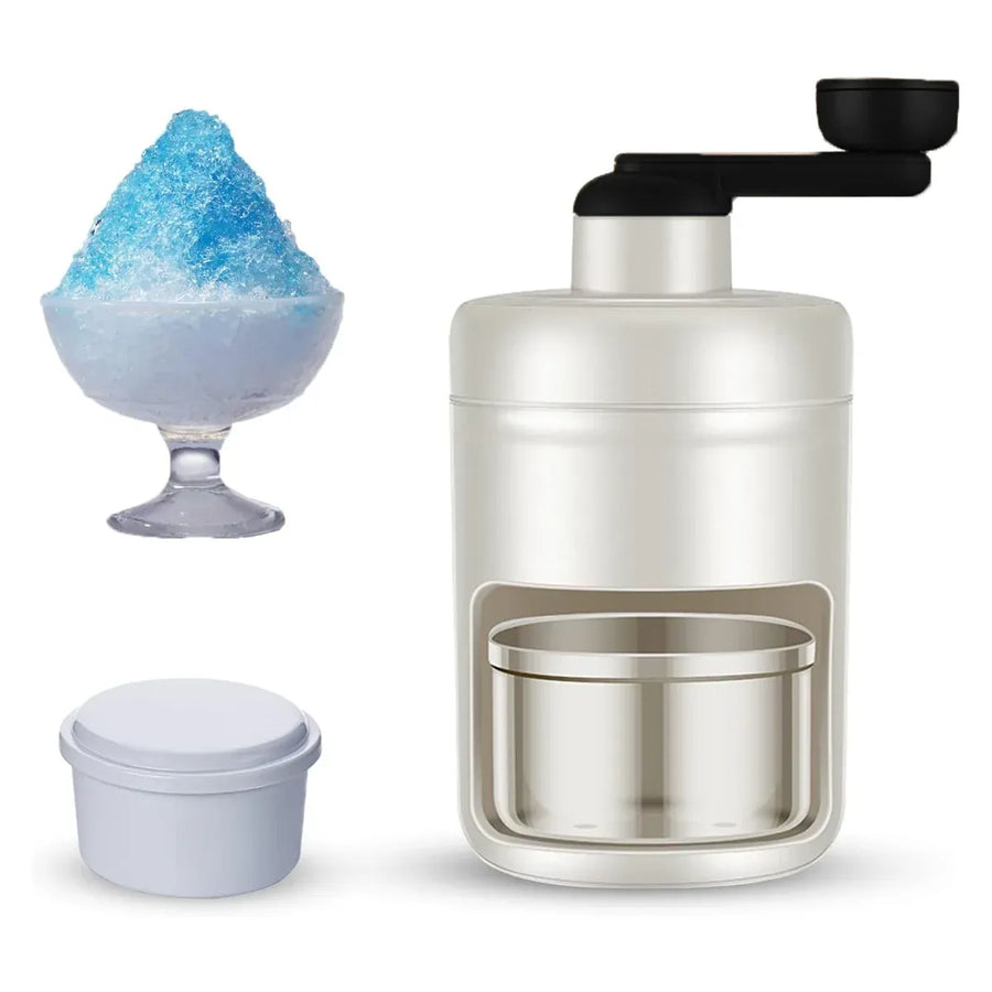 Home Small Hand Crank Ice Crusher Durable for Home Kitchen Bar Easy Operation