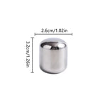 6-Piece Reusable Metal Drink Chiller Set