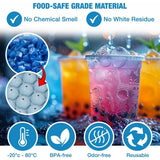 3 Layer Ice Cube Tray Mold Home Ice Compartment Press for Freezer Storage - 45-Degree Angle