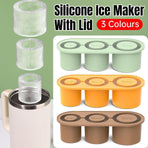 Silicone Ice Cube Tray for 20oz 30oz 40oz Tumbler Easy Release Reusable Mold - Coffee