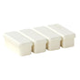 Silicone Ice Cube Moulds with Lid Bar Ice Compartment Home Ice Box for Drinks - White