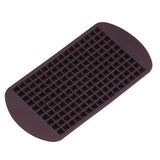 160 Grids Silicone Ice Cube Tray Ice Maker Mold Mini Frozen Cubes for Drink DIY - Blue