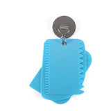 3Pcs Dough Cutter Icing Scraper Kitchen Tool Pastry Bowl Divider Bench Fondant - Blue - 45-Degree Angle