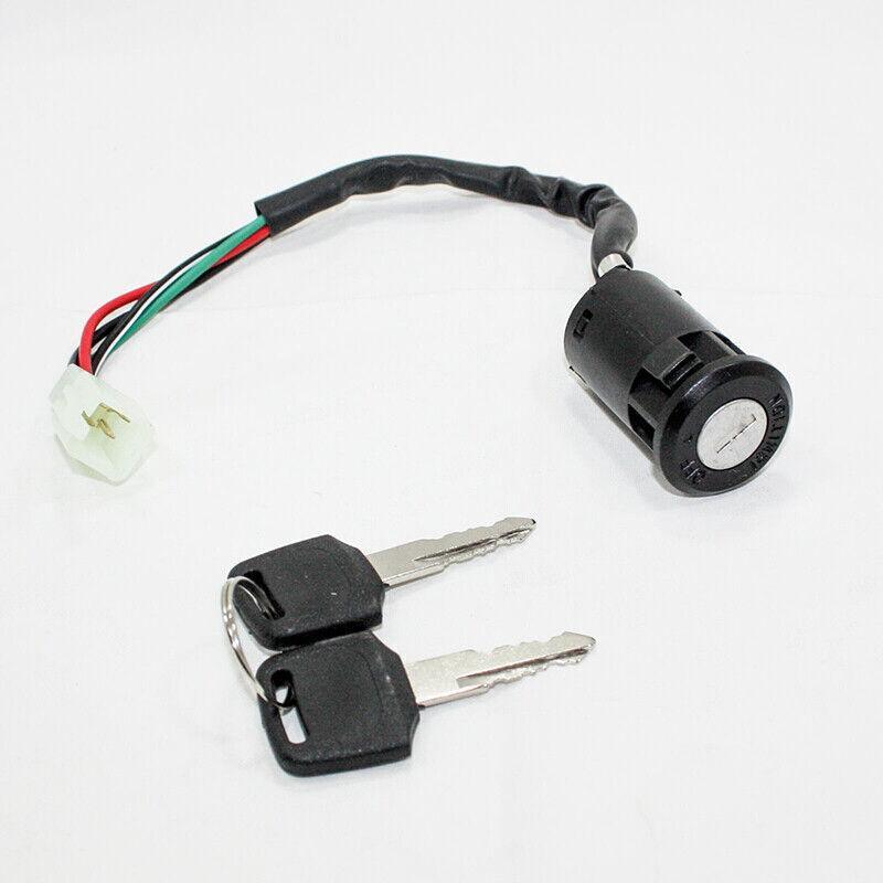 4 Wire Ignition Key Barrel Switch 50Cc 110Cc 125Cc 150Cc Pit Quad Dirt Bike Atv