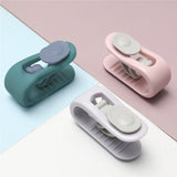 10/20pcs Quilt Retainer Cover Clips Invisible Needle-Free Thumb Buckle Bedding - Pink-10pcs - 45-Degree Angle