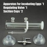 Pneumatic Crystal Shrimp Incubator CO2 Aquatic Plant Aquarium Equipment for Fish - Top-Down View