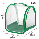 Portable Foldable Insect Cage Transparent for Outdoor Bug Collecting - Side View