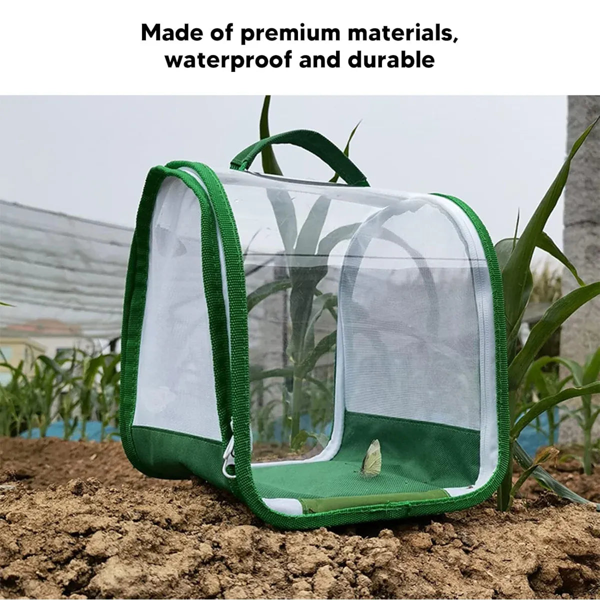 Portable Foldable Insect Cage Transparent for Outdoor Bug Collecting