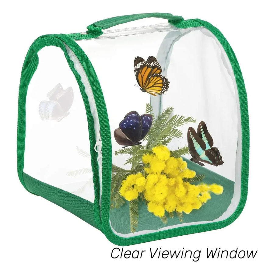 Portable Foldable Insect Cage Transparent for Outdoor Bug Collecting