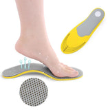 Arch Support Insoles Shoes Insert Orthotic Sole Running Cushion Plantar Pads Au - L - Top-Down View